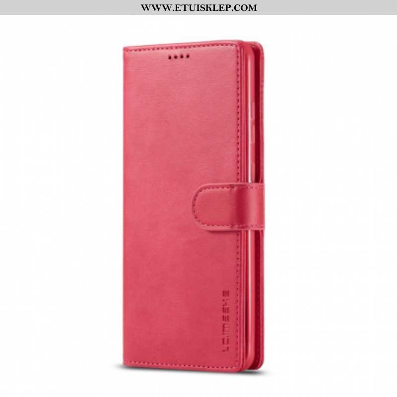 Etui Folio do Samsung Galaxy A52 4G / A52 5G / A52s 5G Lc.imeeke Efekt Skóry